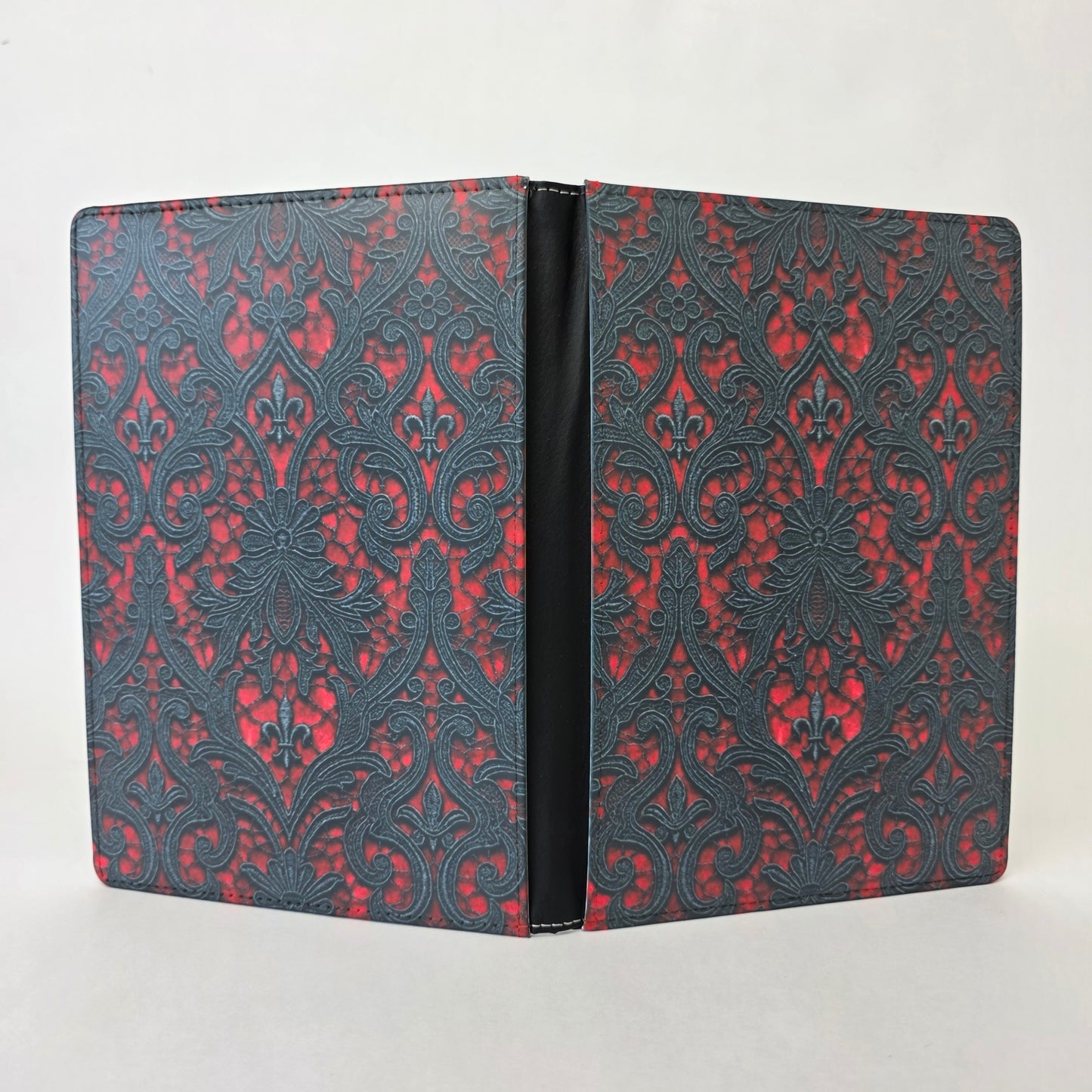 Black and Red Lace Journal