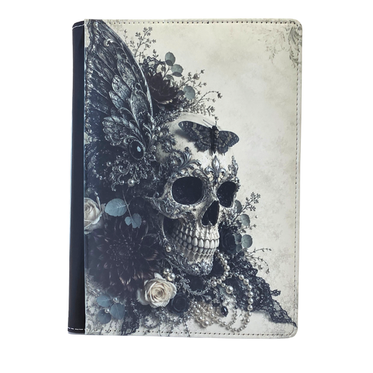 Masquerade Skull and Butterflies Journal