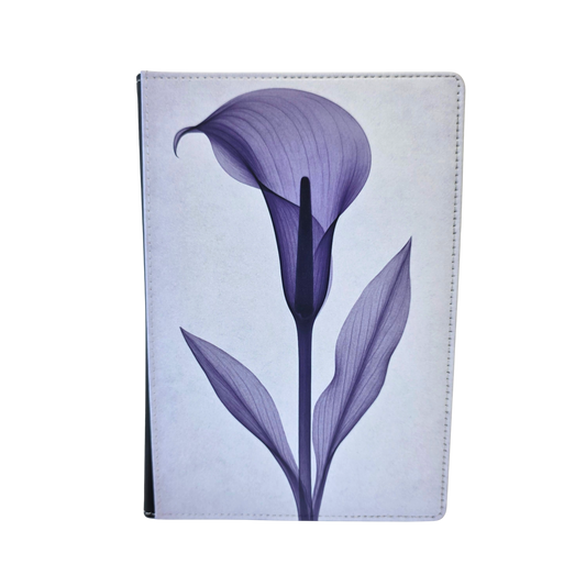 Calla Lily Purple X-Ray Flower Journal