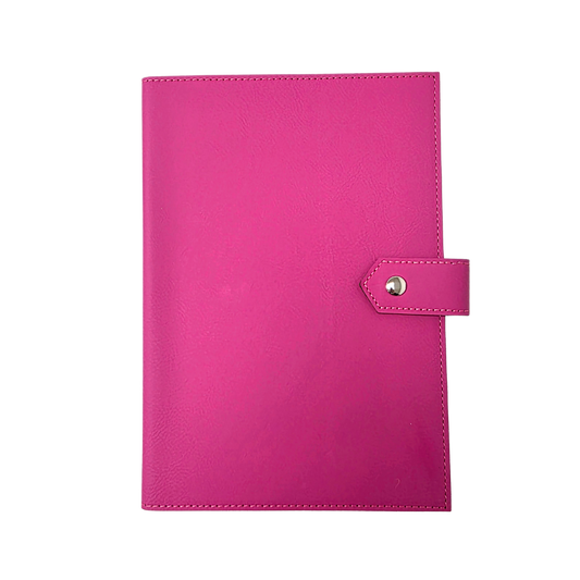 Studio Luxe Petal Pink Faux Leather Journal Cover