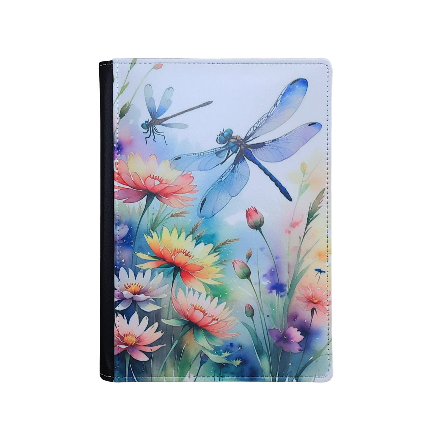Dragonfly Watercolor Garden