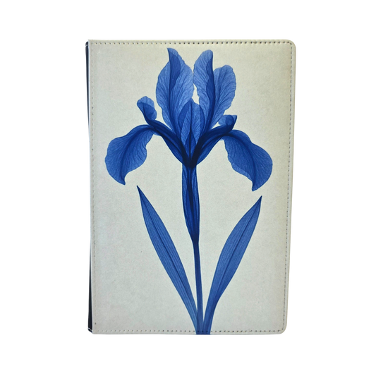 Iris Blue X-Ray Flower Journal