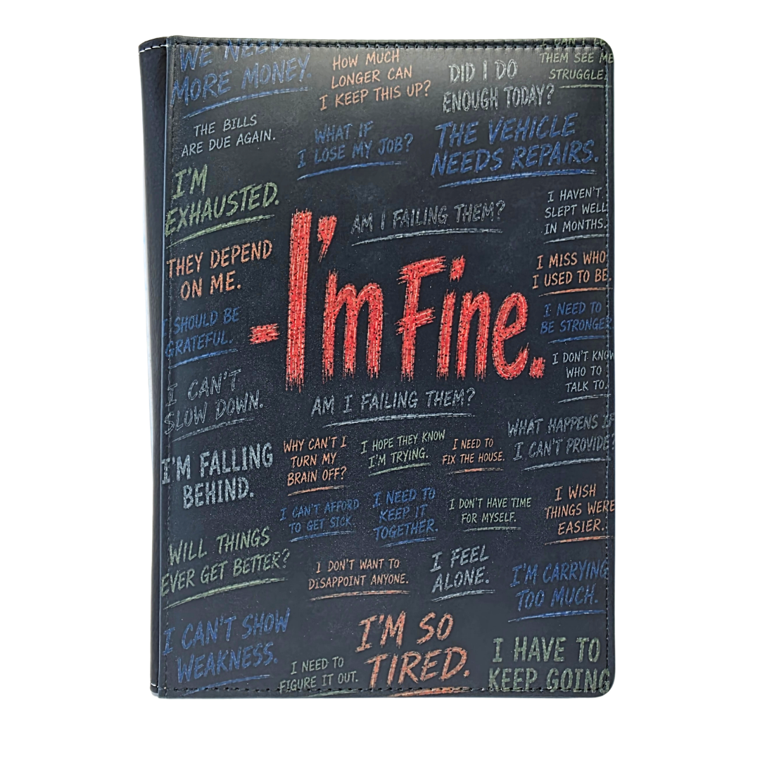 I'm Fine Reversible Journal - Weekly Exclusive
