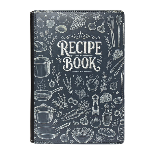 Chalkboard Recipe Book Journal