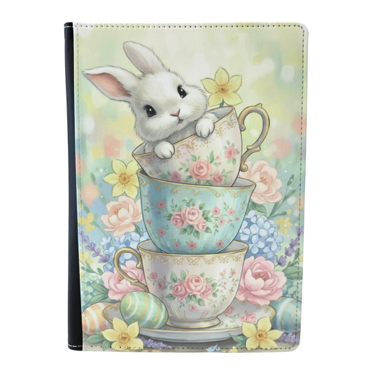 Bunny Teacups Watercolor Journal