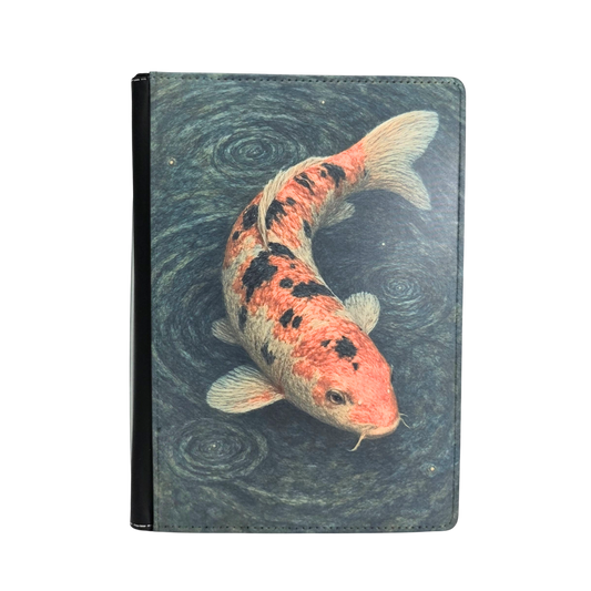 Abstract Koi Fish Journal