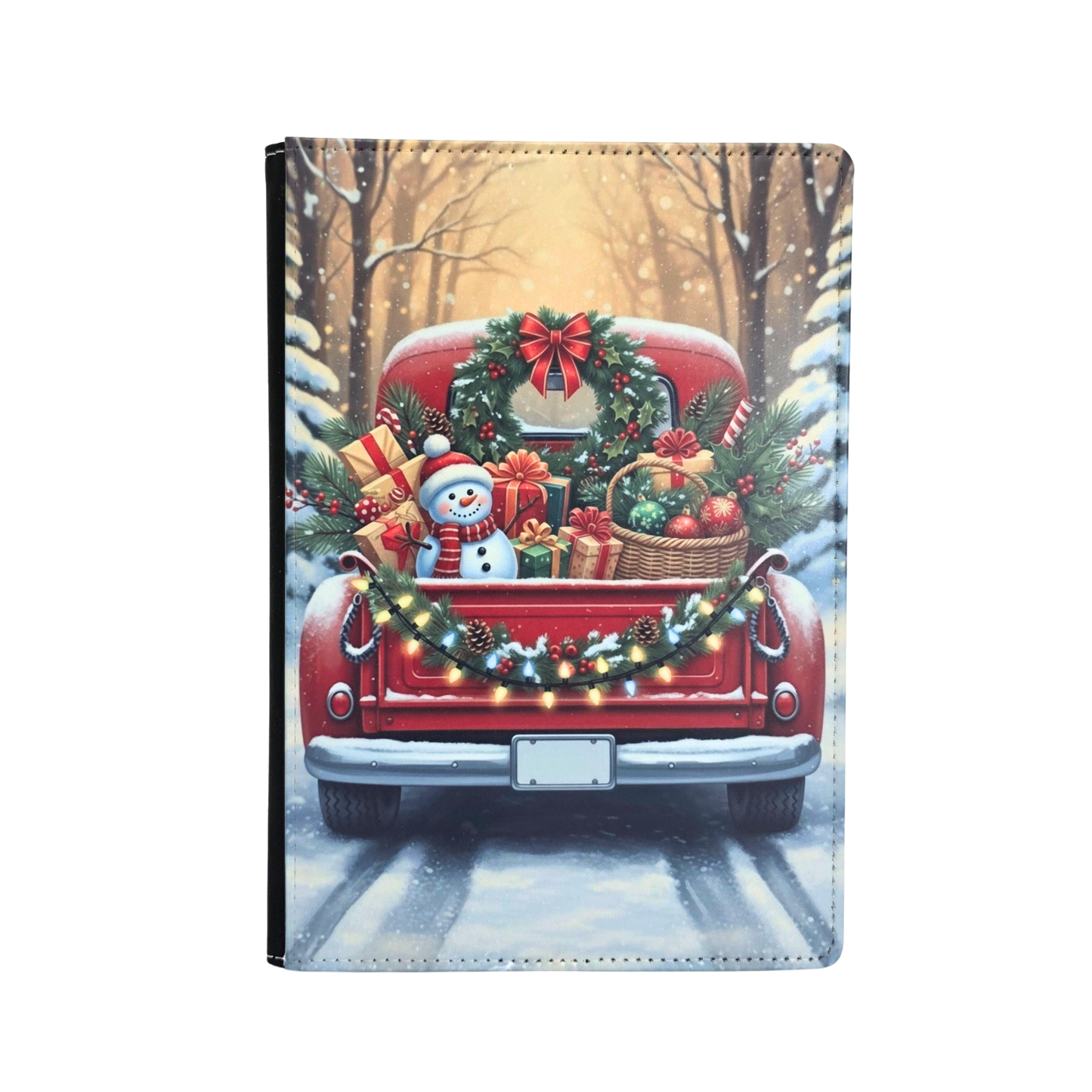 Winter Red Truck Holiday Journal