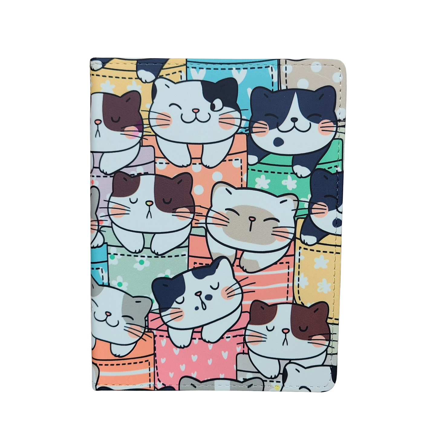 Colorful Cats in Pocket Journal