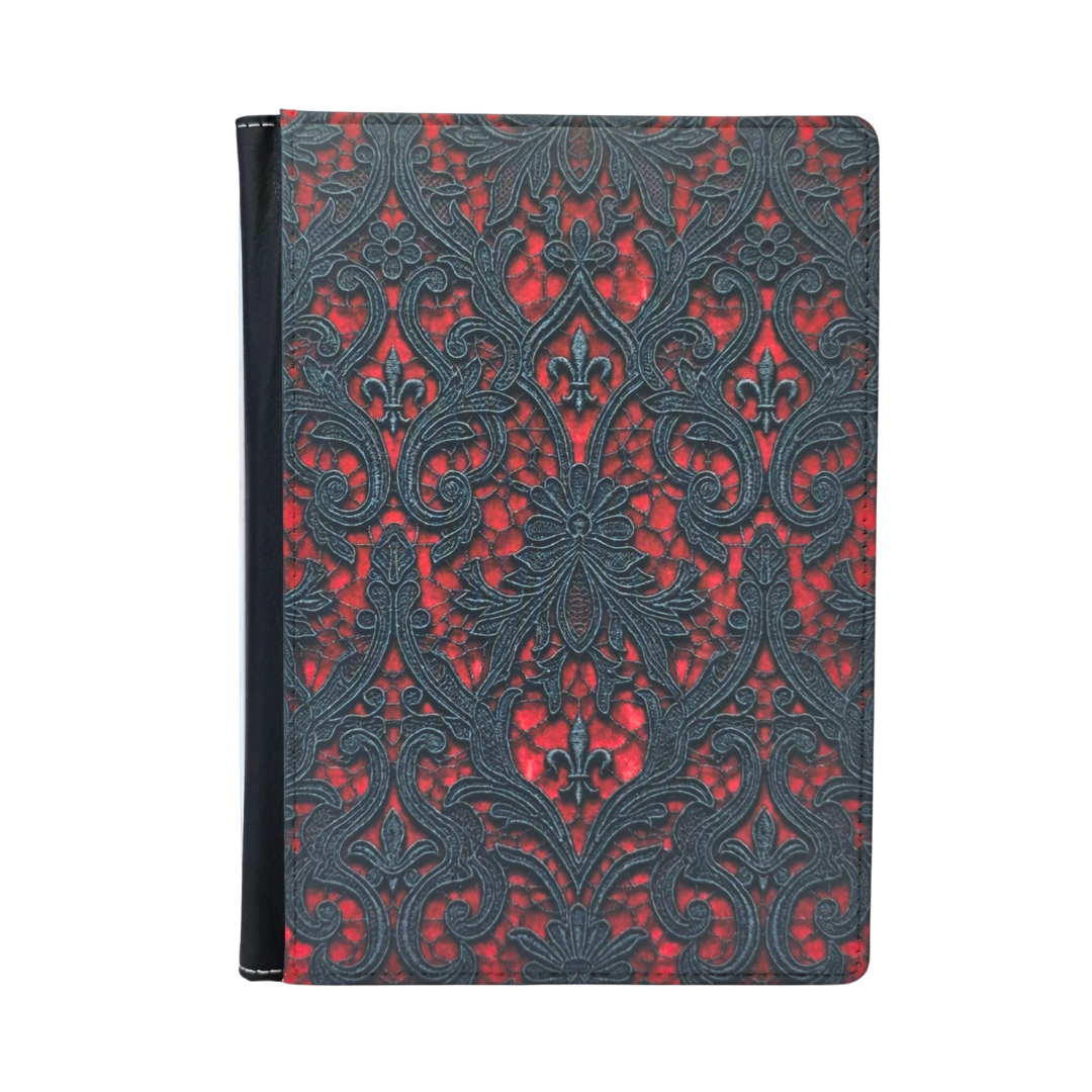 Black and Red Lace Journal