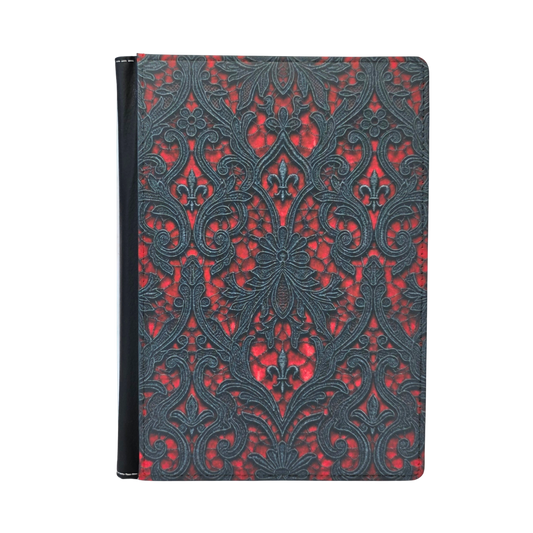 Black and Red Lace Journal