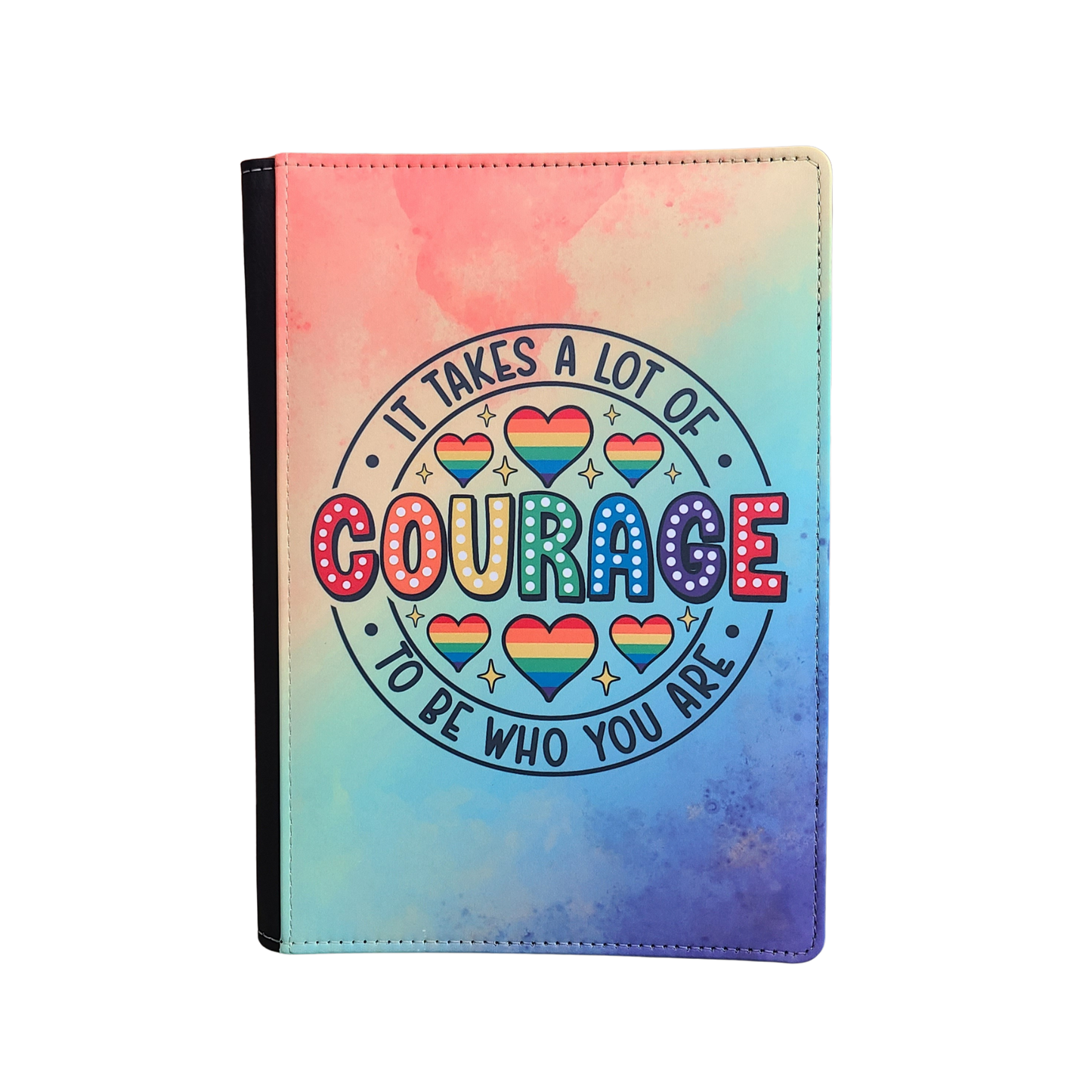 Pride Rainbow Journal, Love is Love, Gay Pride, Self Love