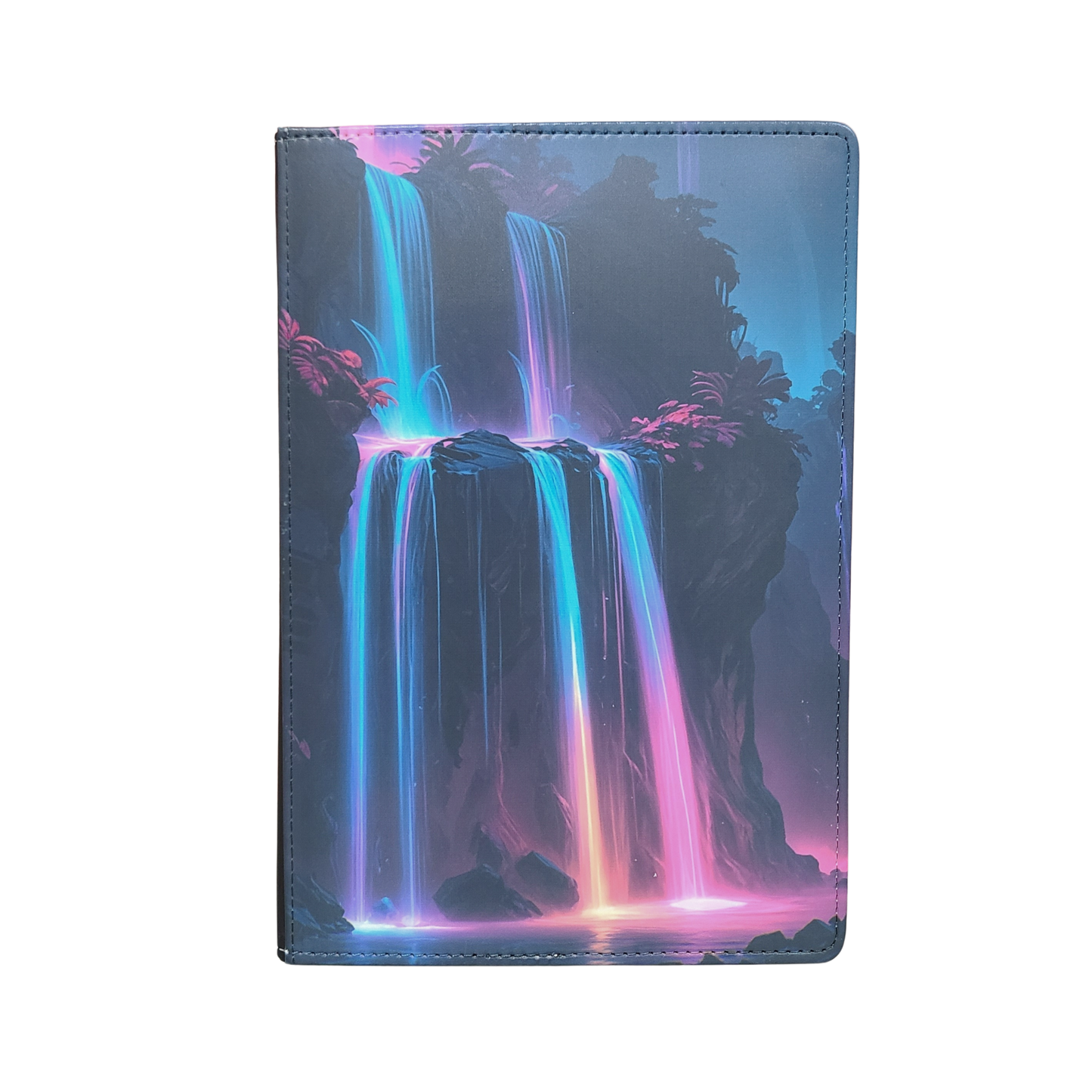Neon Waterfall Journal