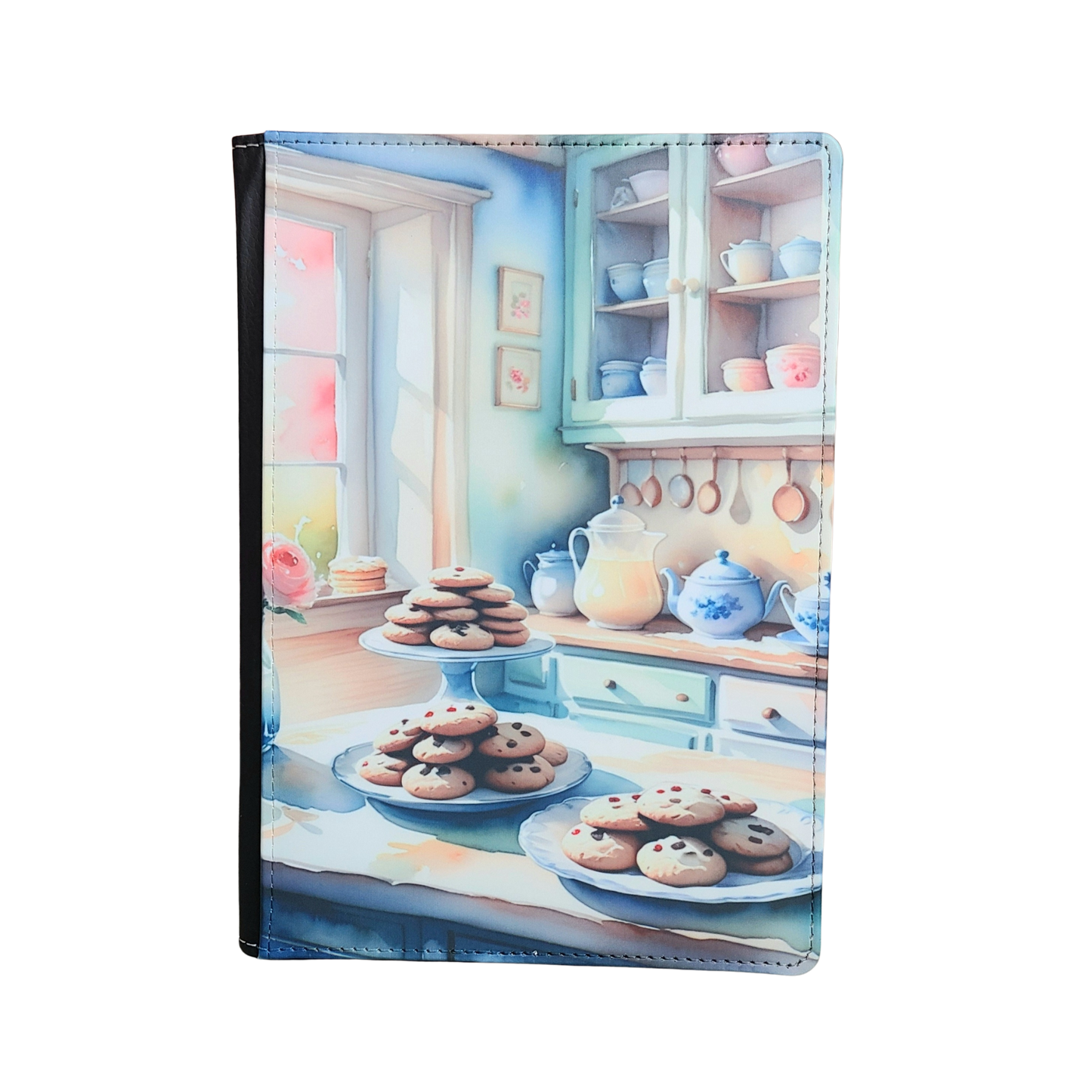 Watercolor Cookie Kitchen Journal, Cooking, Baking, Recipe Journal