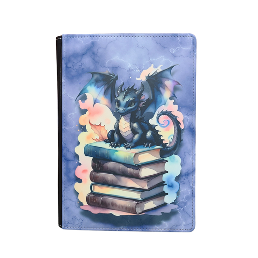 Dragon Book Stack, Purple Journal