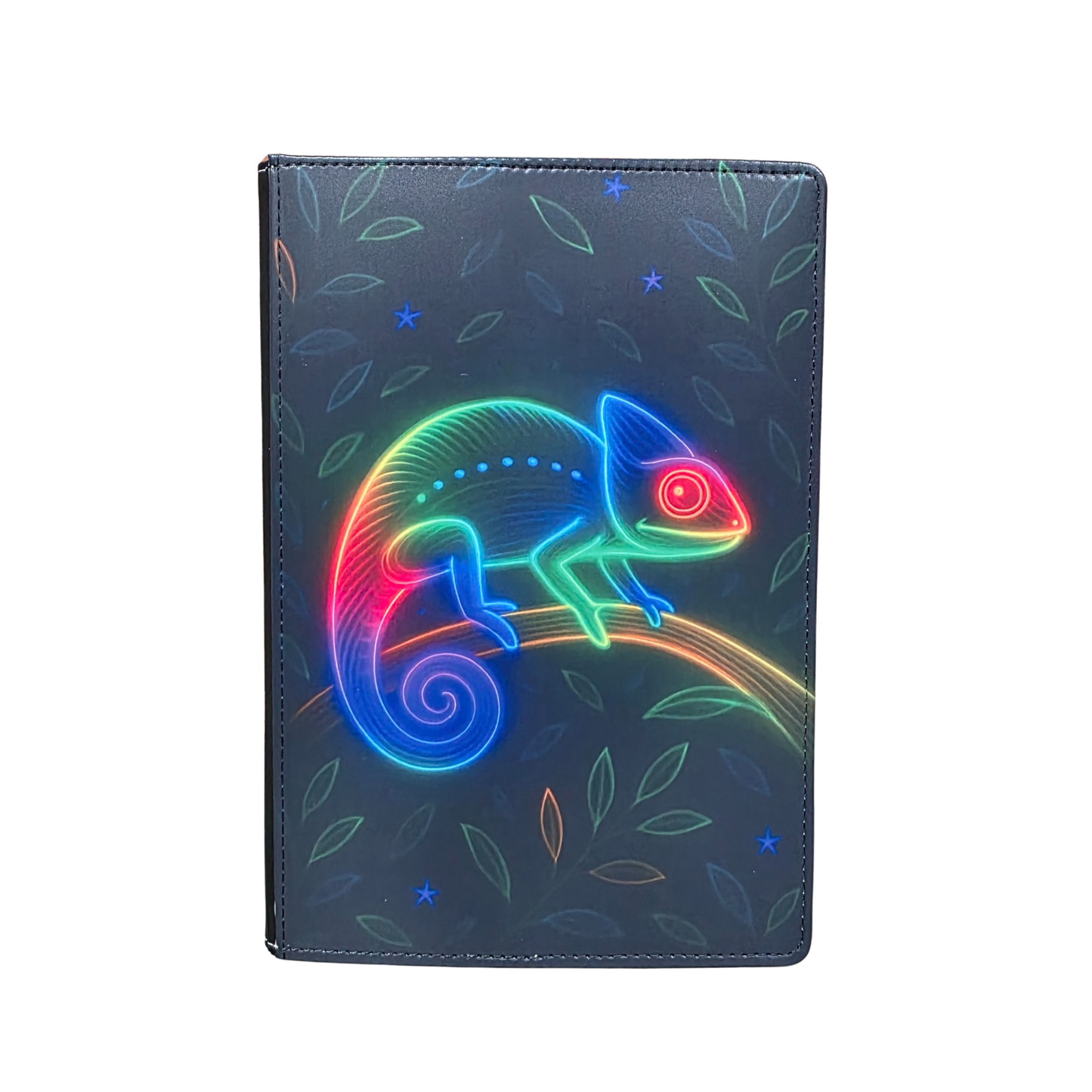 Vibe Lizard Chameleon Light Art Journal