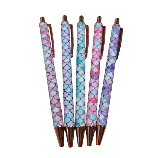 Mermaid Glitter Ballpoint Pen