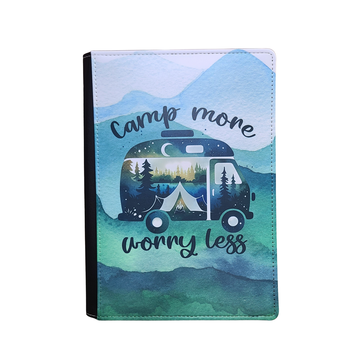 Camp More Worry Less Journal, Camping Journal