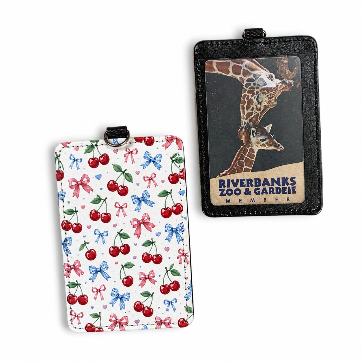 Vertical Badge Holder - Choose Your Design