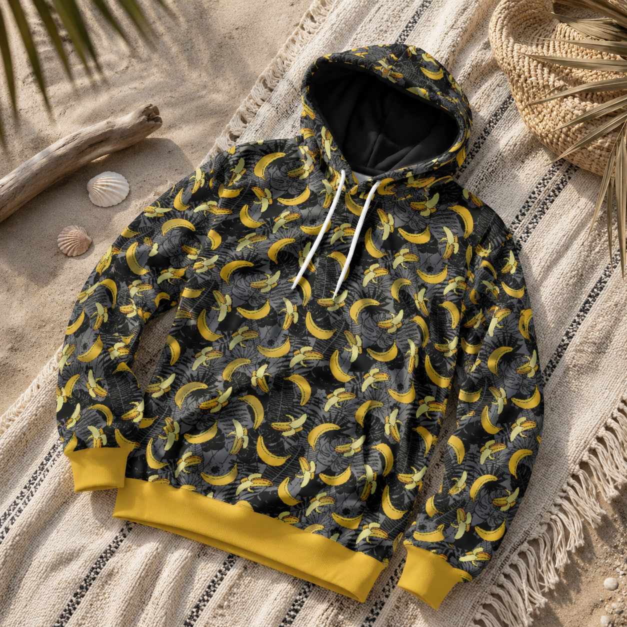 Banana Nightfall | FlexFit Hoodie | Banana Collection