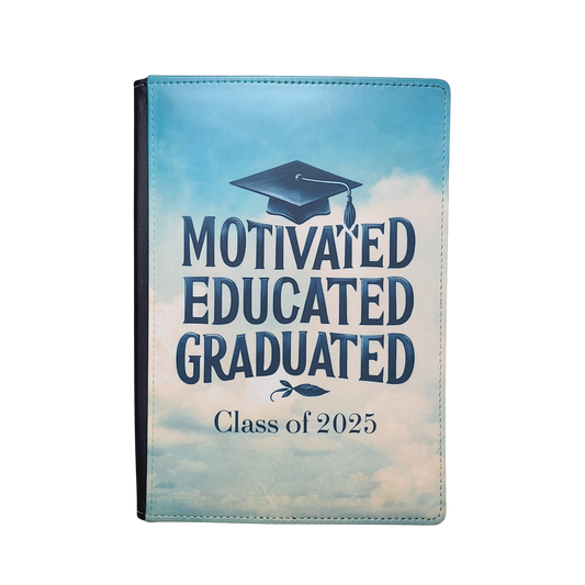 Graduation Journal, Motivated, Educated, Class of 2025