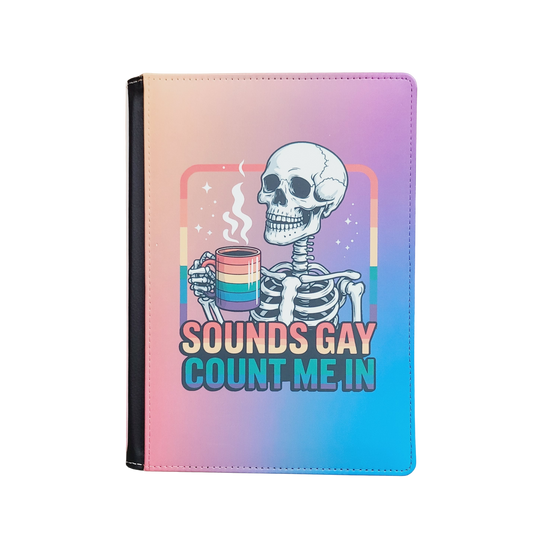 Sounds Gay Pride Rainbow Journal
