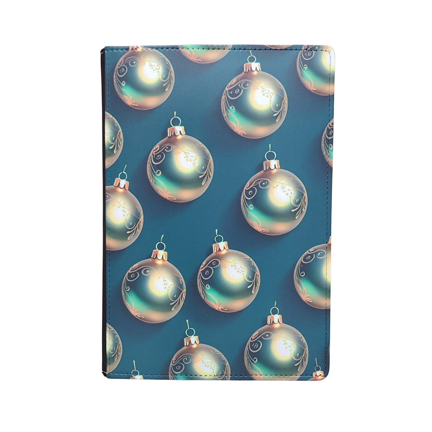 Christmas Gold Ornaments Journal