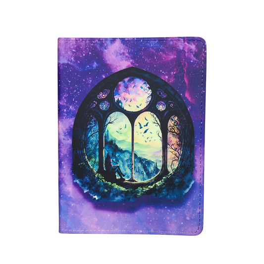 Purple Fantasy Window Journal