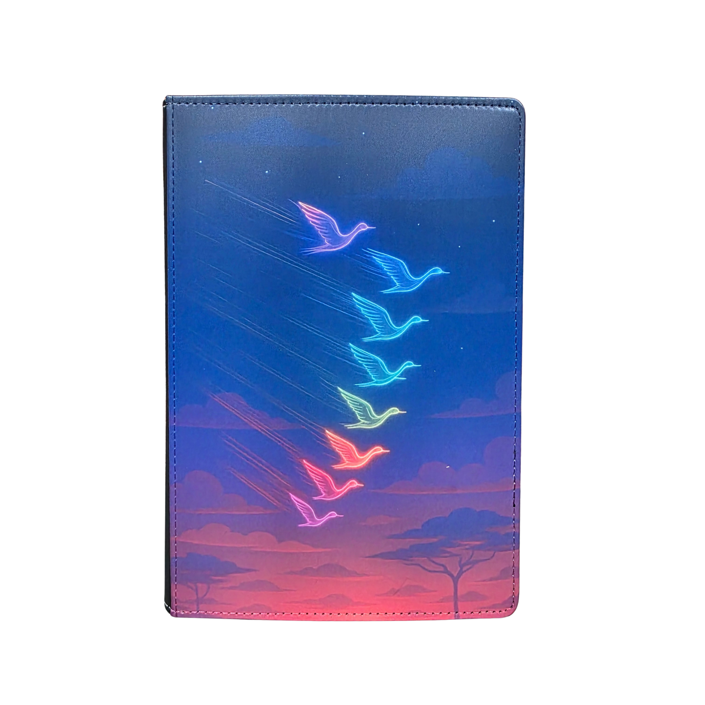 Rainbow Flight Bird Light Art Journal