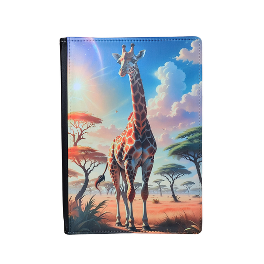 Giraffe Journal, Colorful Animal Journal