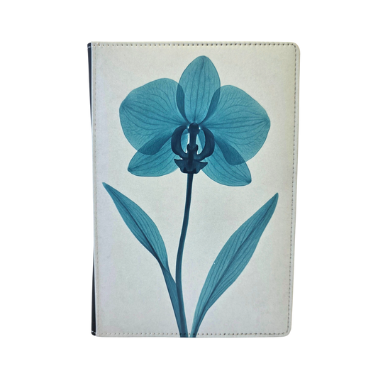 Orchid Teal X-Ray Flower Journal