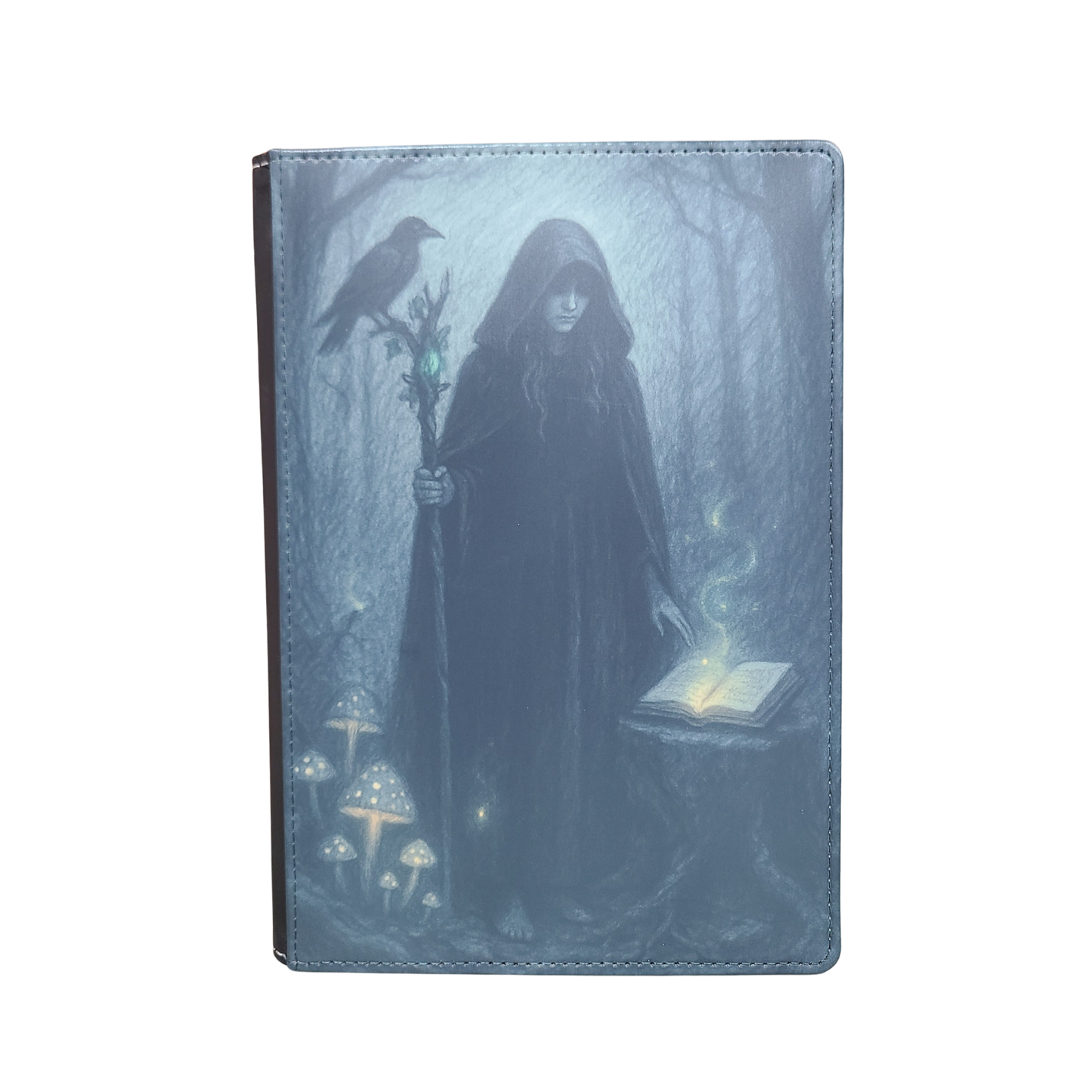 Crow's Watch, Witch Charcoal Sketch, Magical, Witchy Era