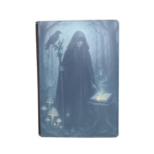 Crow's Watch, Witch Charcoal Sketch, Magical, Witchy Era