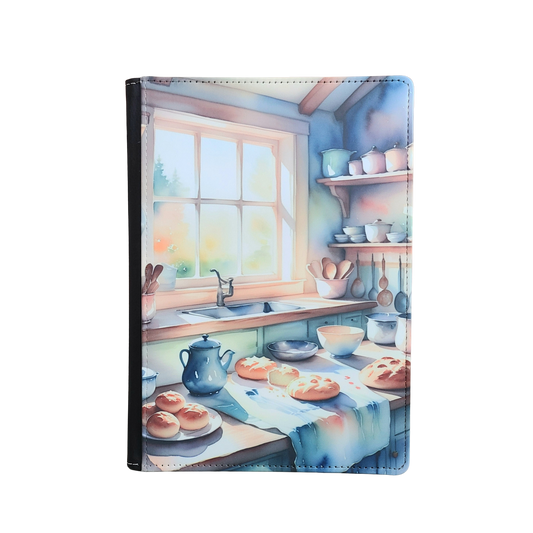 Watercolor Bread Baking Kitchen Journal, Cooking, Baking, Recipe Journal