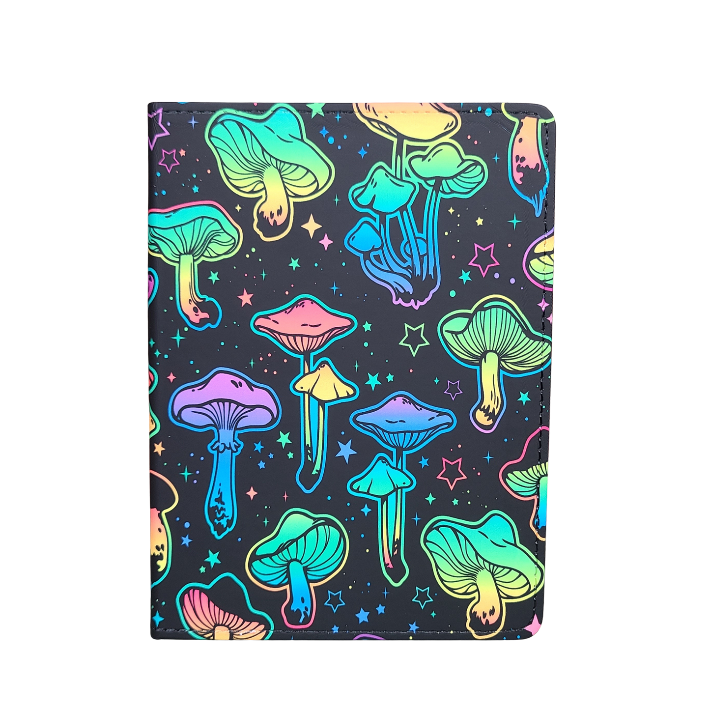 Neon Mushroom Colorful Journal