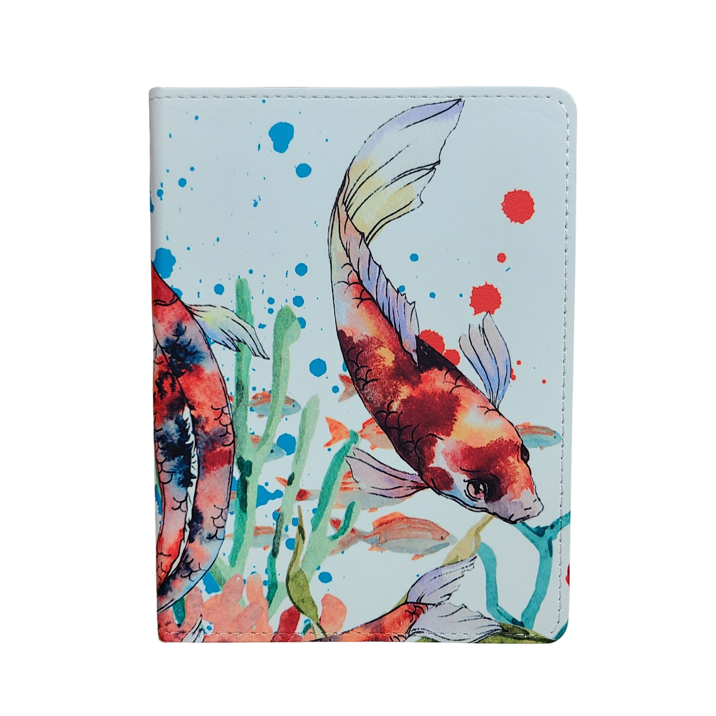 Koi Fish Watercolor Journal
