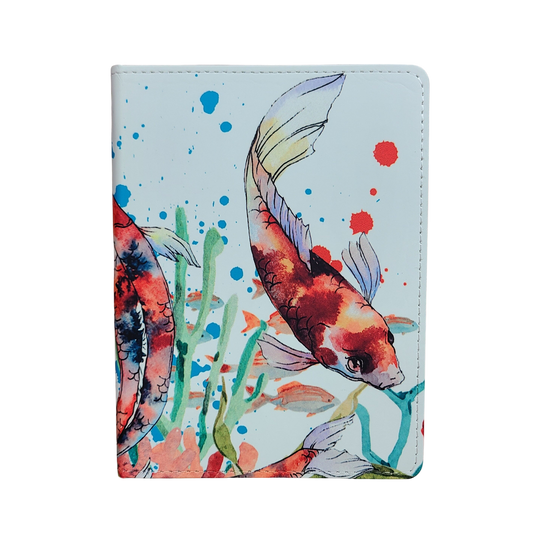 Koi Fish Watercolor Journal