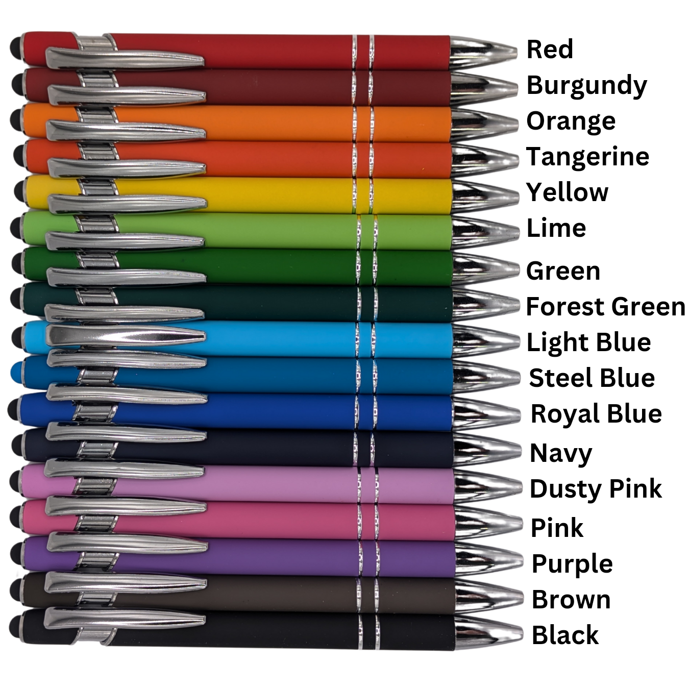 Stylus Ballpoint Pen, Matte Finish