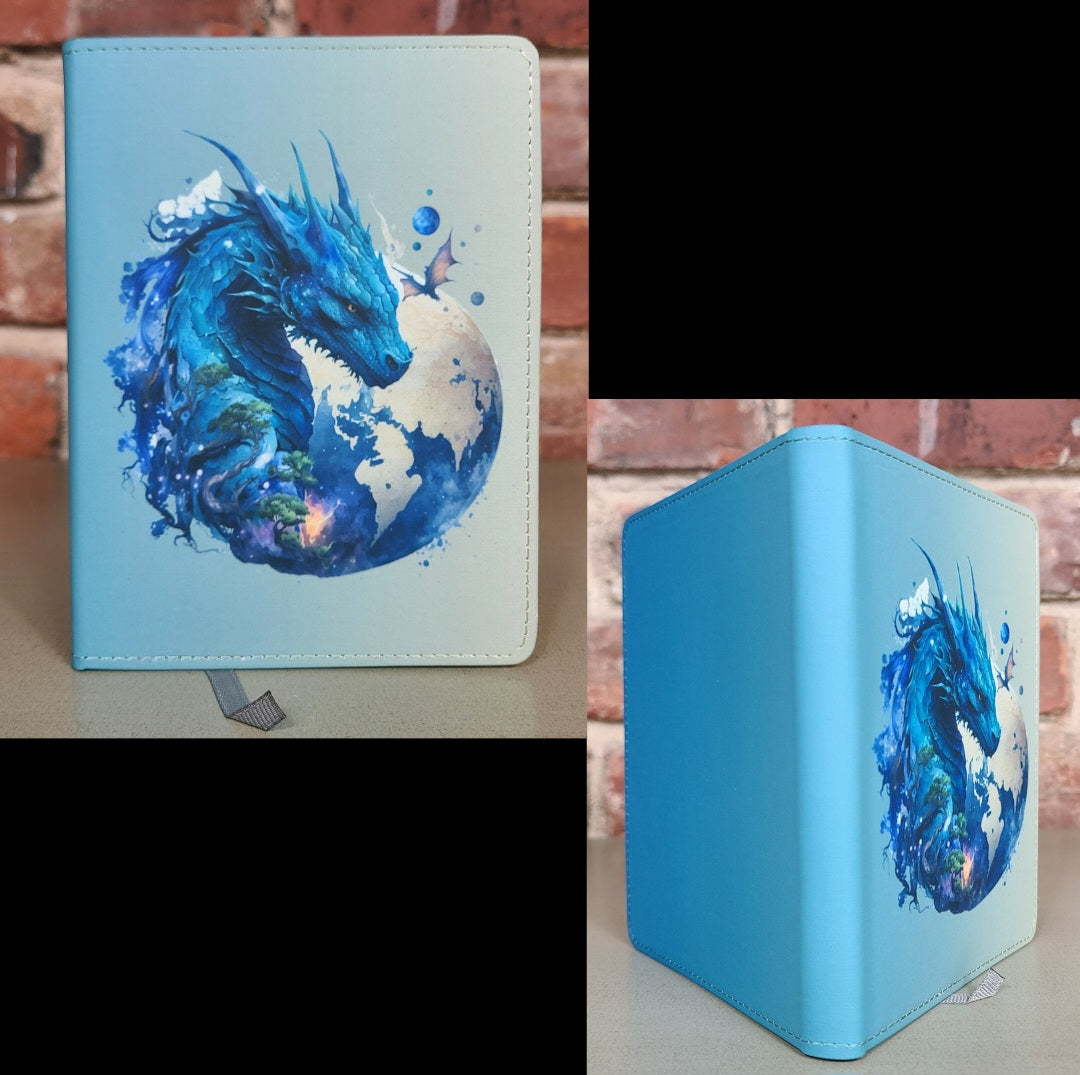 Dragon Journal Fantasy Gift Idea for Friend Magical Gift Notebook Reusable Journal