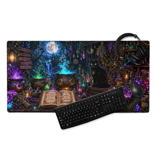 The Witch’s Familiar | DeskScape Workstation Mat
