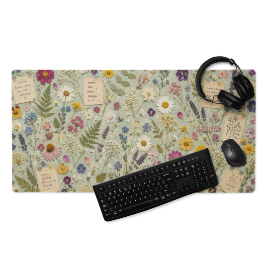 Bloom Where You Are | DeskScape Workstation Mat