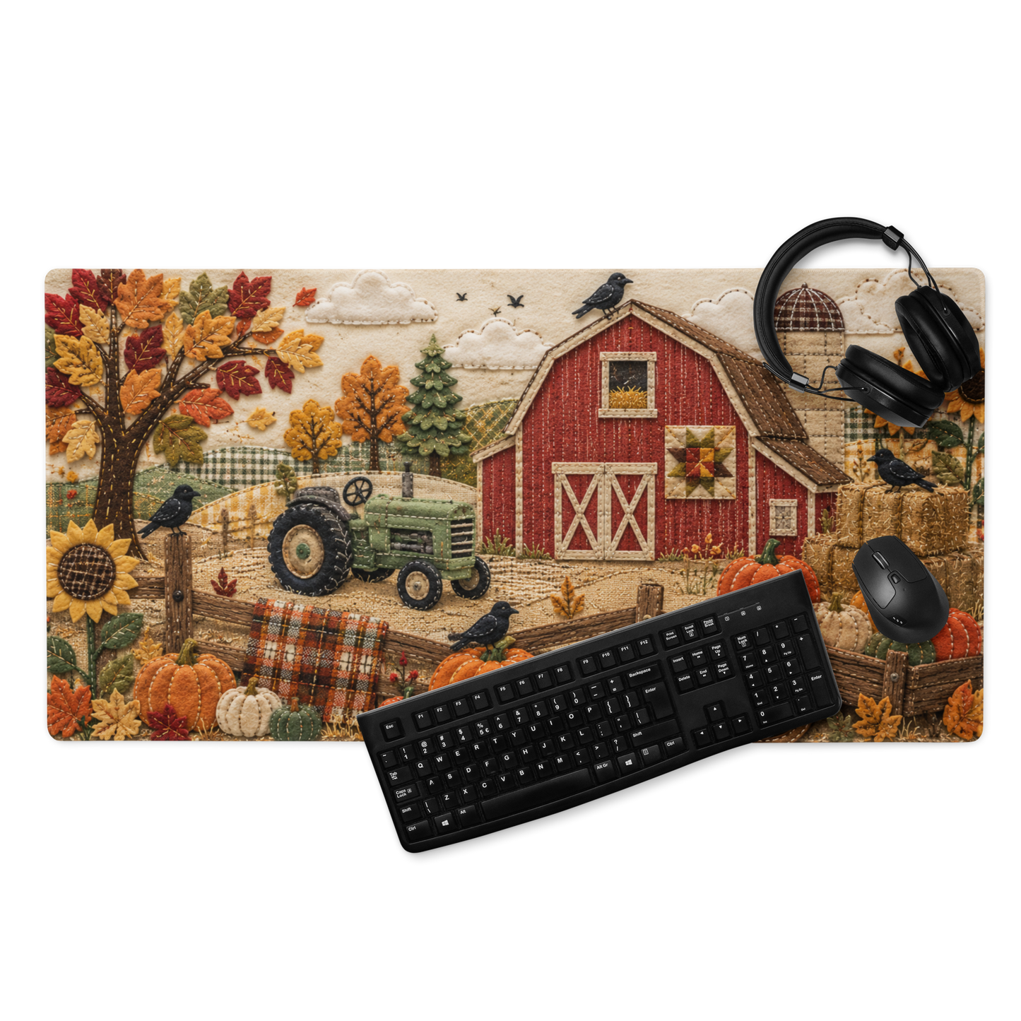 Harvest Quilt | DeskScape Workstation Mat