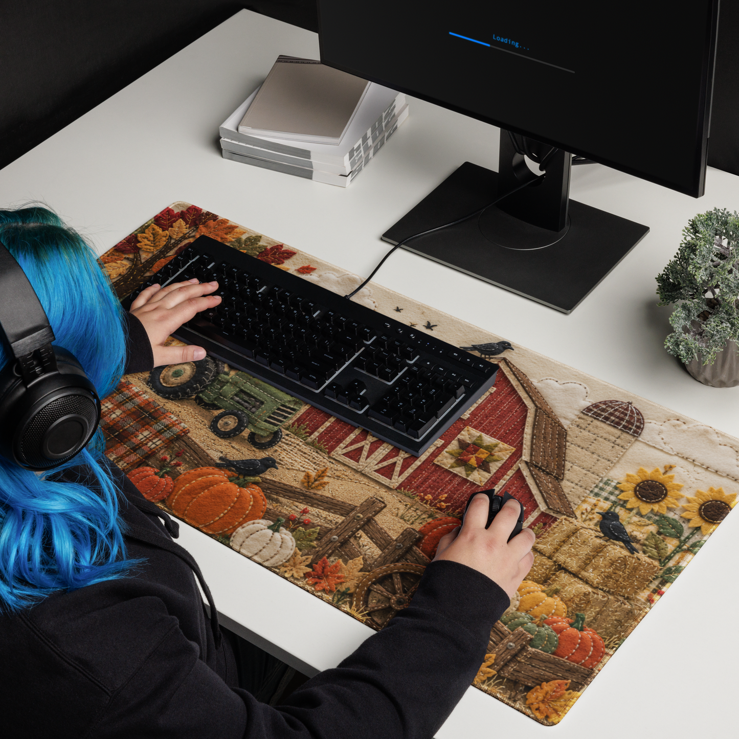 Harvest Quilt | DeskScape Workstation Mat