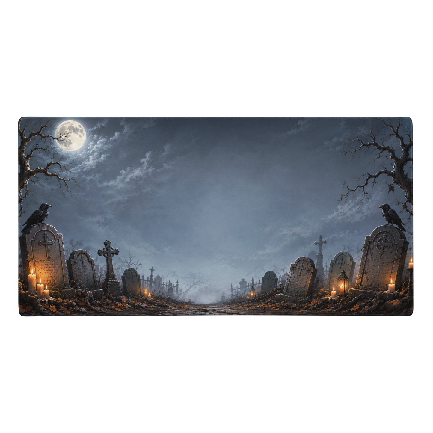 Midnight Graveyard | DeskScape Workstation Mat