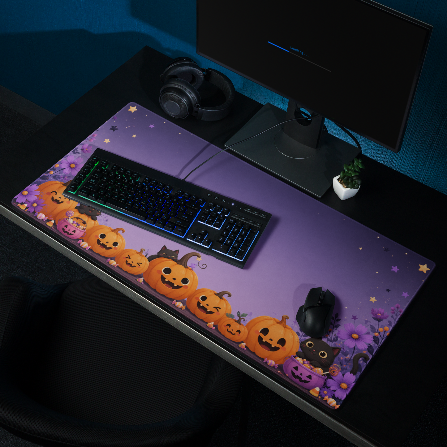 Pumpkin Pals | DeskScape Workstation Mat