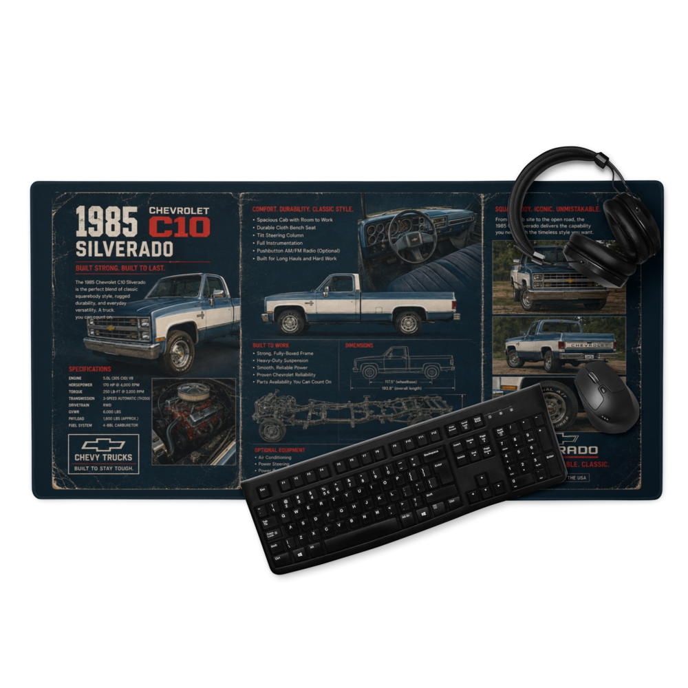 Built to Stay Tough | DeskScape Workstation Mat