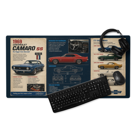 1969 Camaro SS | DeskScape Workstation Mat | Automotive Collection