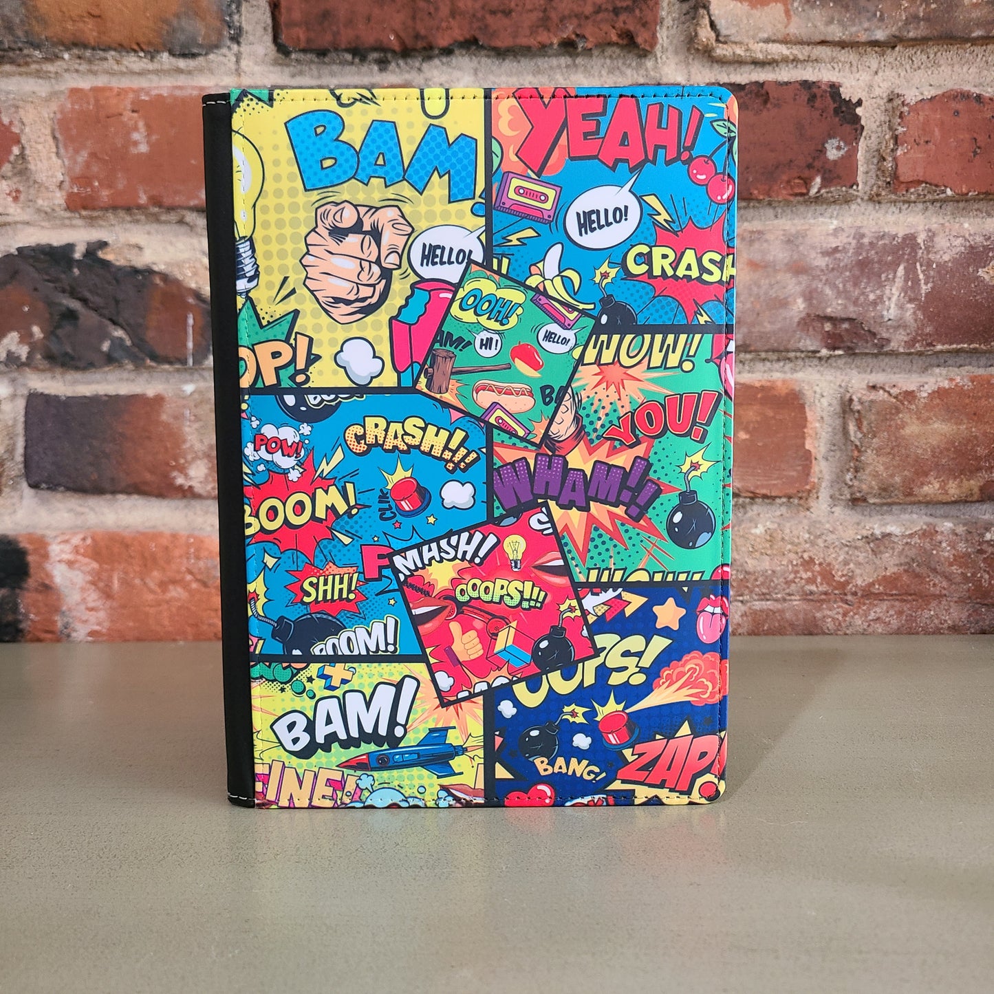 Comic Book Journal Graphic Novel Inspired Notebook Reusable Journal