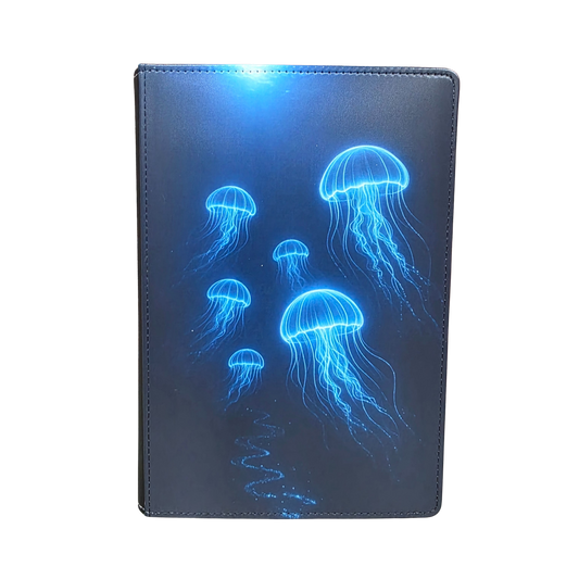 Glowing Drift Jellyfish Light Art Journal