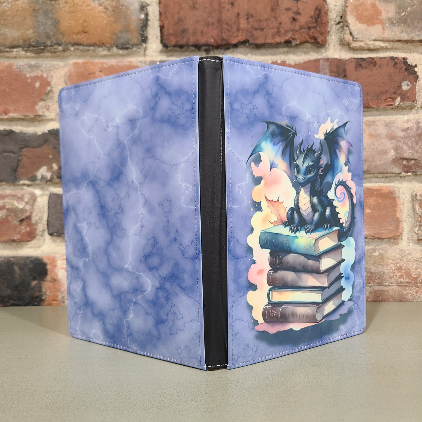 Dragon Book Stack, Purple Journal
