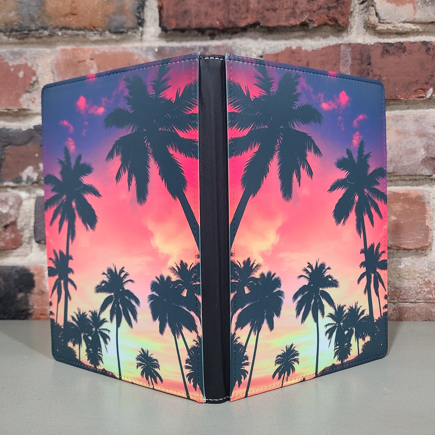 Palm Tree Sunset Journal